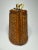 Coastal Rattan Embossed Black Metal and Wood Basket For Sale - Image 10 of 12