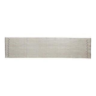 Vintage Hemp Kilim Rug Runner - 2'1" X 8'9" For Sale