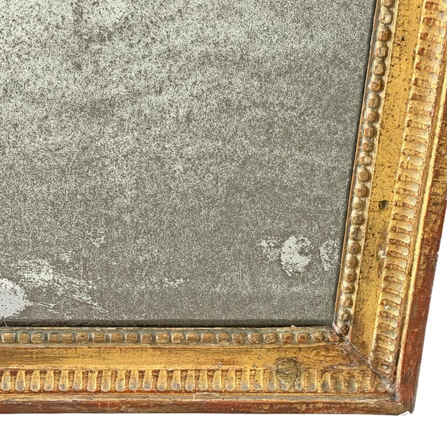Gold Late 18th-Early 19th Century French Gilt Mirror For Sale - Image 8 of 11