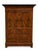 Antique Louis Philippe Secretaire in Flamed Mahogany, 1890s For Sale - Image 3 of 9