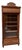 Antique Art Nouveau Display Bookcase with Inlays, 1910 For Sale