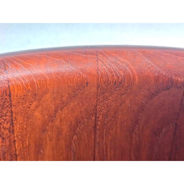 1960s Kalmar Designs Danish Teak Wood Bowl For Sale - Image 13 of 17