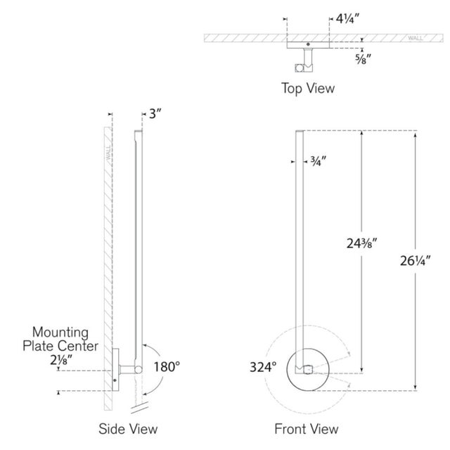 Kelly Wearstler for Visual Comfort Signature Cona Large Sconce in Polished Nickel For Sale In Houston - Image 6 of 7
