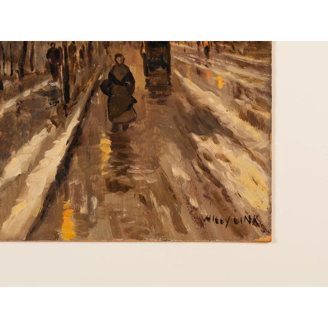 1920s Autumn, Oil on Plate, Framed For Sale - Image 5 of 10