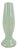 Art Deco Ceramic Pastel Green Vase by C. K., 1930s For Sale