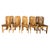 Pine Wood Dining Chairs from Effezeta, Italy, 1970s, Set of 10 For Sale - Image 10 of 10