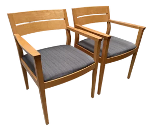 HBF Furniture Contract Grade Chairs, Pair