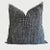 Black Billy Hand Made Wool Accent Pillow With Insert For Sale - Image 8 of 8