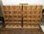 Vintage Raw Wood Pine Storage or Display Cabinets with Cubby Holes, Sold Each For Sale In Atlanta - Image 6 of 12