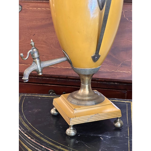 Traditional 19th Century Tole Samovar For Sale - Image 3 of 8
