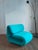 Blue Armchair by Henri Etienne Martin, 1960s For Sale - Image 10 of 10