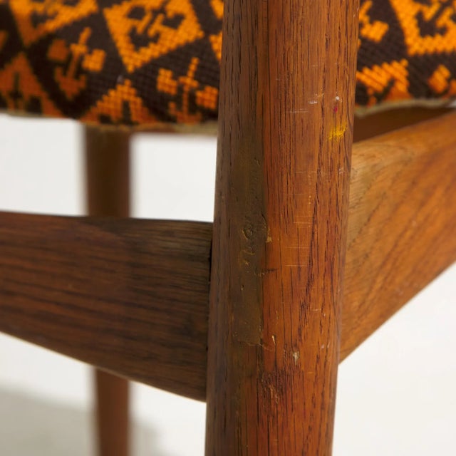 Brown Teak Model 178 Dining Chair by Johannes Andersen for Bramin, 1960s For Sale - Image 8 of 18