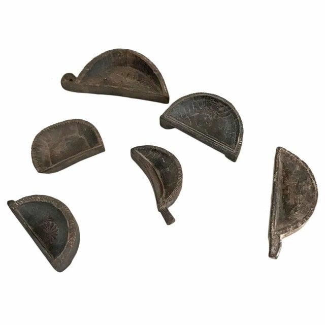 Indian Old Wood Grain Dish For Sale - Image 3 of 8