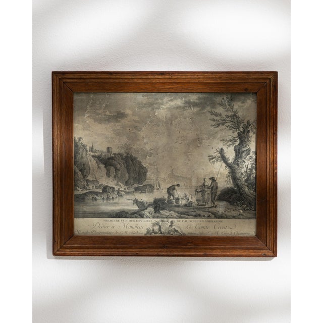 19th Century France Sienna Wood Print For Sale - Image 4 of 15