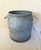 Rustic European 1930s Zinc Belgian Dolly Tub Planter For Sale - Image 3 of 7