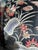 Black Pair of Antique Chinese Imperial Embroidered Silk Rank Badge Pillows For Sale - Image 8 of 11