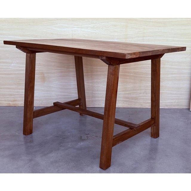 Early 19th Century Spanish Baroque Work Side Table , Restored For Sale - Image 12 of 18