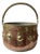 Large Vintage Moroccan Moorish Copper and Brass Planter, 1960s For Sale