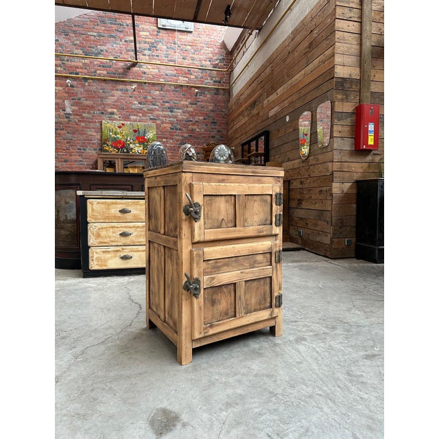 Vintage Icebox Cabinet, 1920s For Sale - Image 12 of 12