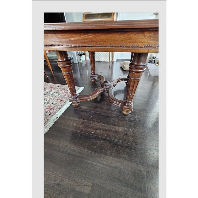 Antique French Louis XVI Rectangular Dining Table For Sale - Image 12 of 12