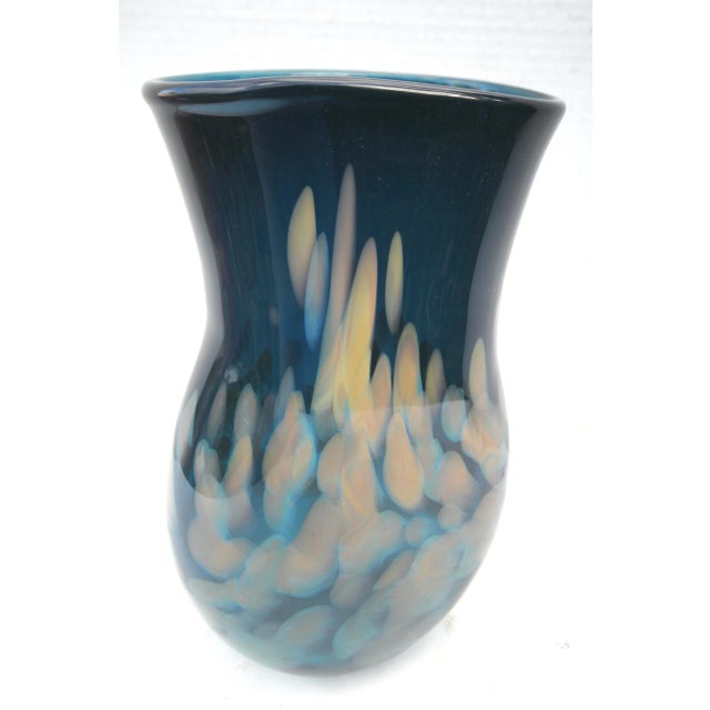 Glass 2008 Signed Dale Chihuly "Persian Nights” Art Glass Vase Studio Edition For Sale - Image 7 of 18