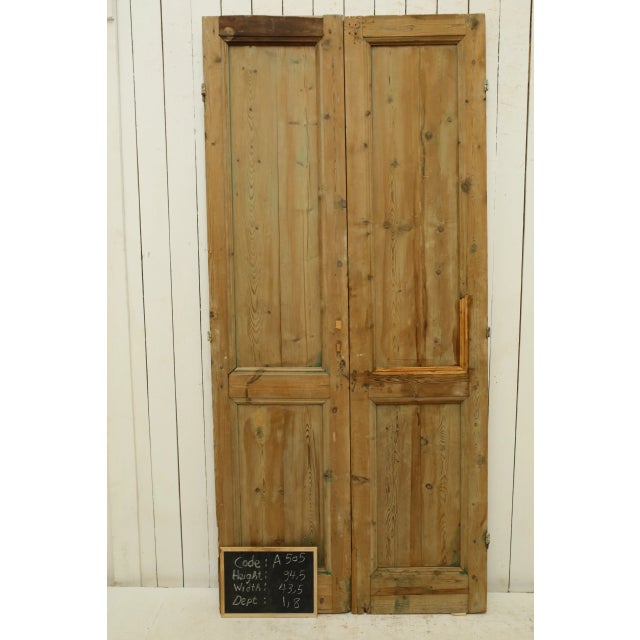 Late 19th Century Double French Doors - a Pair For Sale - Image 4 of 5