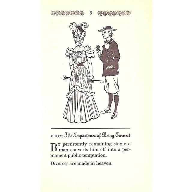 Paper "Oscar Wilde Epigrams" 1960 For Sale - Image 7 of 8