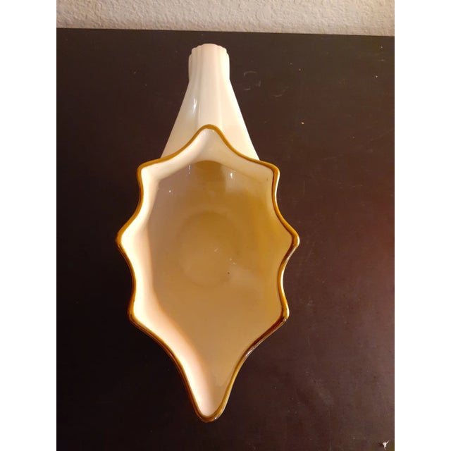 Ceramic 1970s Lenox Porcelain Fruits of Life Cornucopia Bowl For Sale - Image 7 of 8