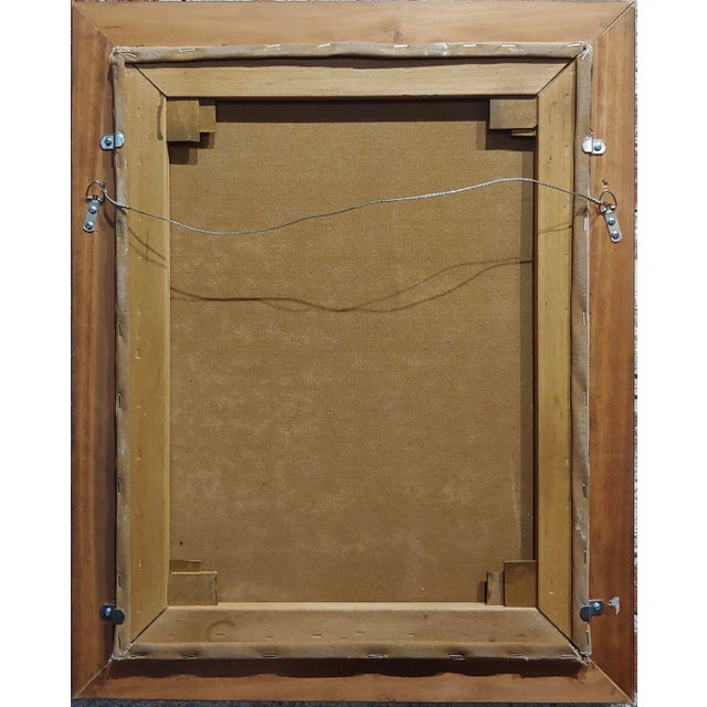 17th Century Italian Oil Painting Saint Francis d'Assisi With the Christ Child For Sale In Los Angeles - Image 6 of 7