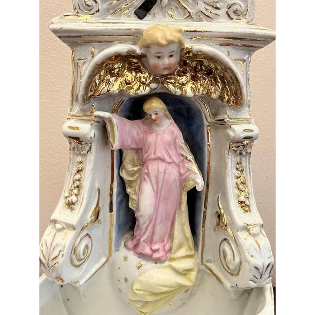 Vintage Italian Porcelain Watercase, 1950s For Sale - Image 3 of 10