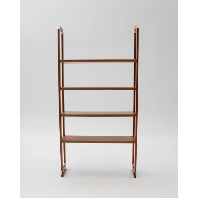 Scandinavian Style Shelving Unit, 1970s, in Worn conditions. Designed 1970 to 1979