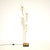 A stunning vintage Italian brass and opaline glass floor lamp by Goffredo Reggiani, dating from the 1970’s. It is of...
