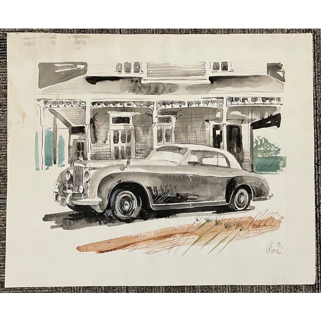 Robert Colborne (1931-2002). Signed and dated lower right, estate stamp on the back. Colborne published Lake Michigan...