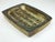 The rectangular stoneware bowl with an embossed scarab pattern was designed by Jørgen Mogensen for Royal Copenhagen in the...