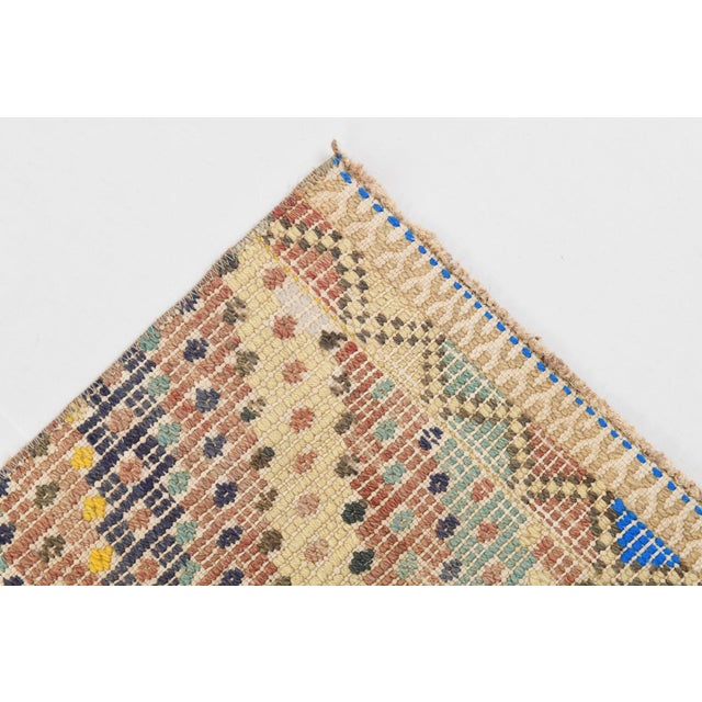 Vintage Wool Runner Kilim Rug For Sale - Image 8 of 11