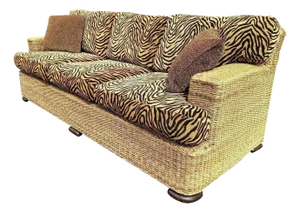 Lexington Rope Sofa Animal Print