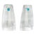 Tiffany Crystal Candleholders, a Pair For Sale