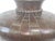 1960s Mid-Century Tribal Sgraffito Plaster Table Lamp. Bronze Toned, Circa 1960s For Sale - Image 5 of 7