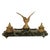 Antique 19thC French Empire Gilt Bronze Marble Eagle Desk Set Twin Inkwell 1880 For Sale - Image 10 of 16