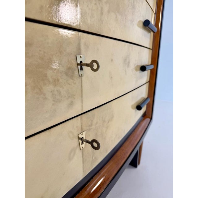 Italian Art Deco Chest of Drawers, 1940s For Sale - Image 11 of 16