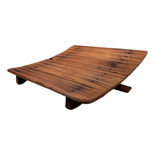 Japanese Wabi-Sabi Wooden Display Board, 1930s For Sale