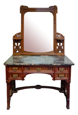 Dressing Table by Emil Gerstel, Prague, 1890s