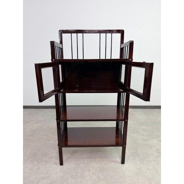 Wood Small Secession Shelf by Josef Hoffmann, 1920s For Sale - Image 7 of 11