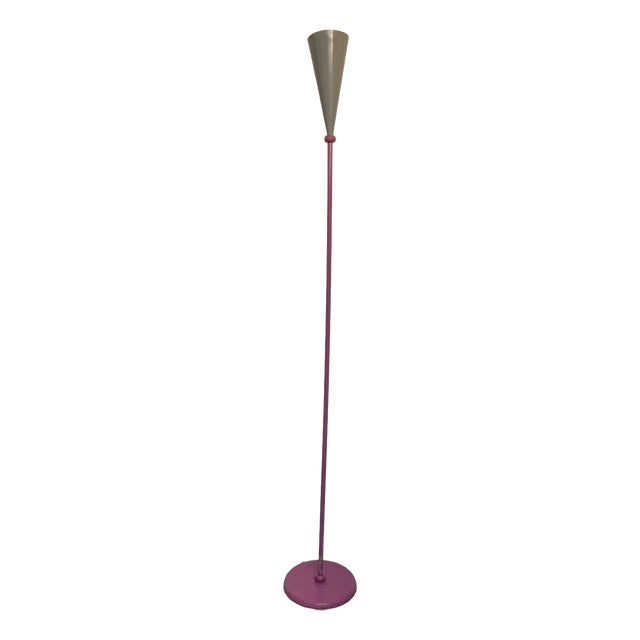 Vintage Cocktail Floor Lamp by Dirck Van Rompuy, 1980 For Sale