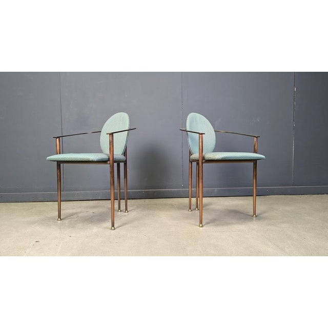 Philippe Starck Postmodern Dining Chairs from Belgochrom, 1980s, Set of 6 For Sale - Image 4 of 13