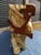 1990s Phillips Cast Naturals Root Burl Driftwood Console Table in Gold Leaf For Sale - Image 5 of 18