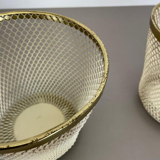 Flower Pots attributed to Mathieu Matégot, France, 1950, Set of 2 For Sale - Image 14 of 18