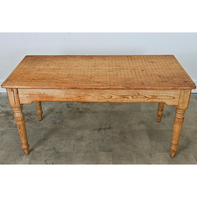 Victorian English 19th Century Pine Coffee Table For Sale - Image 3 of 12