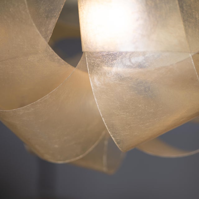 Fiberglass Pendant Light by E. Botta, 1970 For Sale - Image 6 of 10