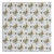 Sample - Schumacher Basile Trellis Fabric in Yellow & Blue For Sale